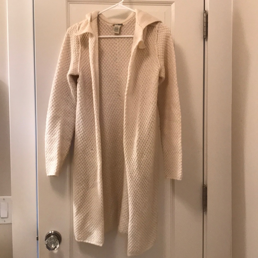 Lucky Brand Long Wool Coat Sweater